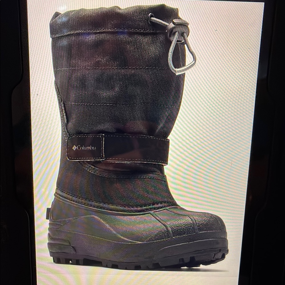 Columbia Charcoal Snow Boots